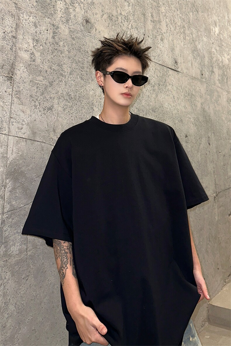 纯色百搭T恤衫多少可选纯棉短袖X7080特批白10.5彩11.5单件,男装T恤,电商A102