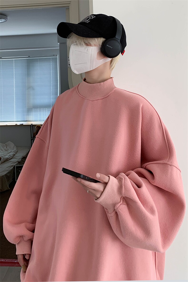 男装加绒加厚打底衫基础款高领卫衣XZ514-2-W222-P38,男装T恤,星座514-2(原B239)