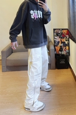 B2212024秋装新款日系宽松大码工装休闲裤子LK22050-P60控78，男装休闲裤，电商B221