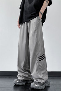 B221 美式ins街头hiphop休闲情侣宽松运动裤子 LK23117-P60 控78图片
