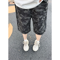 现货夏季迷彩工装宽松阔腿直筒五分休闲短裤男K5916-特P35控59，男装牛仔裤，星座205