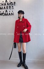 (现货)秋季新款羊绒大衣，其它，雅克赛奇