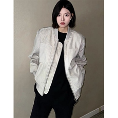春秋季男女cleanfit复古短款外套潮牌工装夹克棒球飞行员JK726，男装夹克，星座1116A（原606A-3）