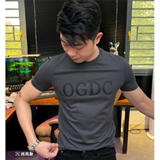 字母男士冰丝25夏天圆领百搭T恤T016-P35，男装T恤，星座1602（原101B）