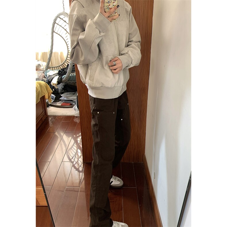 GOSNACE秋季短款夹克潮棒球服外套男女同款DY195-P80,男装夹克,星座1213