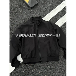 【网图慎用】春季美式短款工装外套飞行夹克男 5Q4040-TP3568图片