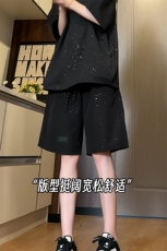 量大优供视频防水满天星短裤休闲裤男DK20-特p23，男装牛仔裤，电商B325