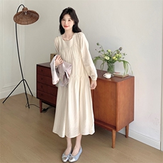 现货2D078-T1897-P185K268重工风马甲+长袖设计感连衣裙2件套，女装套装/套裙，2D078