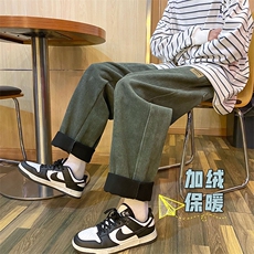 XZ409-1秋冬加绒加厚灯芯绒休闲裤，男装休闲裤，星座1514
