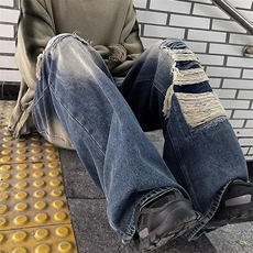 美式牛仔裤男款秋季长裤潮NK808P45，男装牛仔裤，星座1116-2