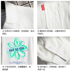 QC58170-P45亚七分袖衬衫男大码五分袖衬衣男短袖网格，男装衬衫，电商A040A