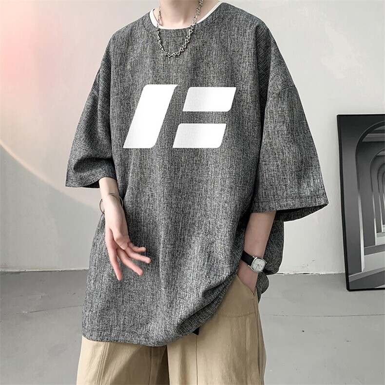 风复古亚麻短袖男棉麻t恤男半袖ZT71435-P35,男装T恤,电商A040