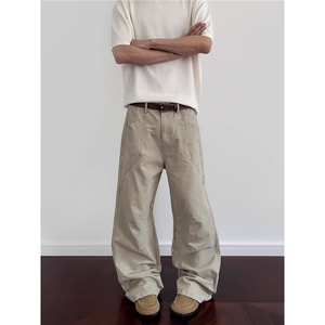 洗水棉长裤#卡其色S-3XL#网络图 310A-4-A112-P65图片
