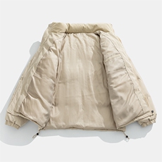 日系平铺灯芯绒拼接刺绣加厚面包服潮牌立领棉衣J5043-P110控178，男装棉衣，电商A362