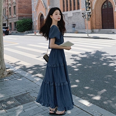 新品现货2025夏装两件套泡泡袖+半身裙2C116-2335-P125-K188，女装套装/套裙，2C116