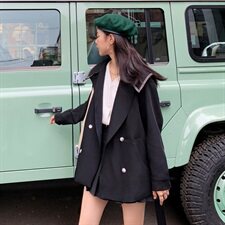 现货271-9712新款花边撞色小西装，女装西装，浙宝271