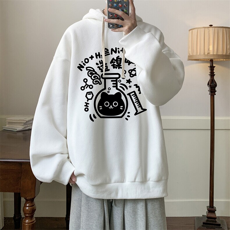 连帽卫衣男大码胖子帽衫大号运动服WY2421-P35,男装卫衣,电商A040