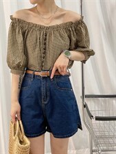 格子小衫，好看，其它，麦缇诺