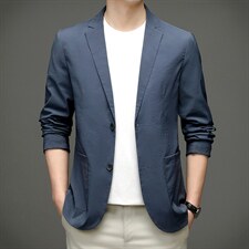 D33610男式2023春季新款便西男韩版西装外套商务休闲西服P190图片