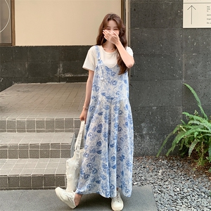 碎花吊带裤2C317A-8519-P125-K175图片