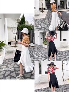 不规则半裙,女装半身裙,千百莲