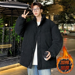 M720-P110港风新款棉衣冬季新款立领棉衣外套男士衣款宽松加棉图片