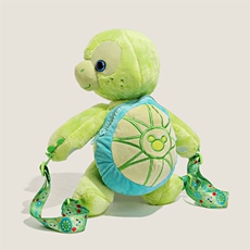 海龟双肩背包高35cm