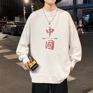 M18198-P45 加绒款-P65半高领毛衣男士大码针织衫男毛线衣男图片