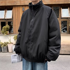 冬季立领宽松潮牌棉衣男女休闲飞行服外套棉服灯芯绒加厚JM9050，男装夹克，星座1116A-1（原606A）