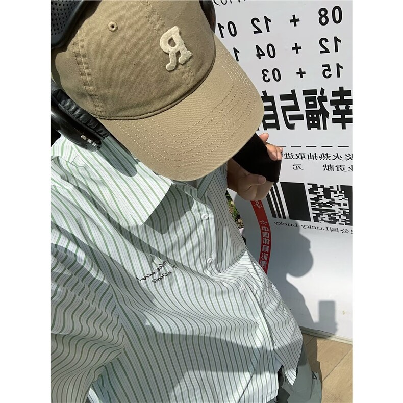 潮潮流日系拼色男方领短袖夏季衬衫新款青春流行衬衫C2032P32,男装衬衫,星座1116-2