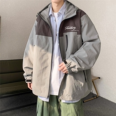 抖音高品质春季防水连帽冲锋衣夹克外套TPF631特批P65控98，男装夹克，电商A268A