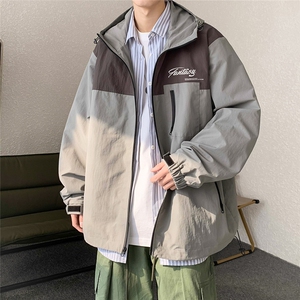 抖音高品质春季防水连帽冲锋衣夹克外套 TPF631特批P65控98图片