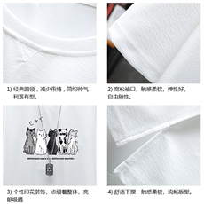 Q11100-P30春夏季七分袖t恤男大码五分袖男短袖中袖展架，男装T恤，电商A040A