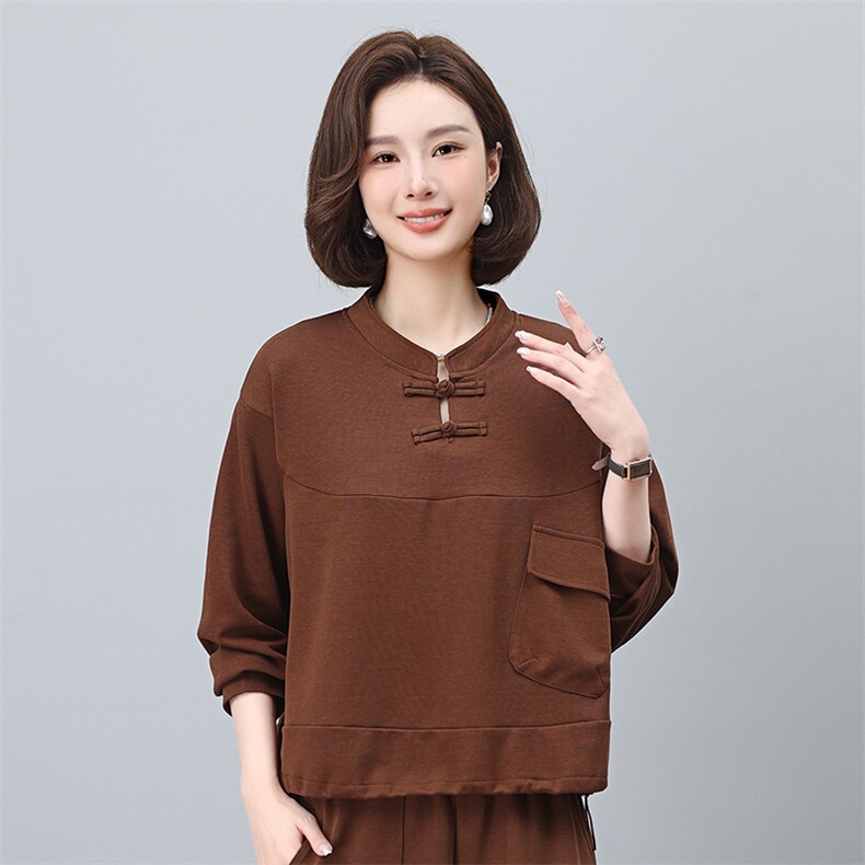 叶笙衣 宽松显瘦长袖棉麻衬衫女秋装新款复古文艺上衣大码女装图片
