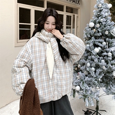 【已出货】双面穿短款90白鹅绒羽绒服帽子可拆卸2527-P380-K495，女装羽绒服，2C127