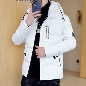 男式冬季青少年连帽短款棉衣男时尚百搭棉服外套MY719-P78图片