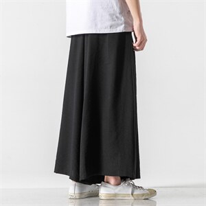 21夏装大码风棉麻休闲哈伦直筒阔腿裤日系港风中性K128/P70,男装休闲裤,电商A221A