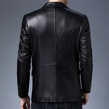 BD20801钱塘2020-2中青年时尚休闲帅气百搭简约西装皮衣P510，男装皮衣，钱塘207-2