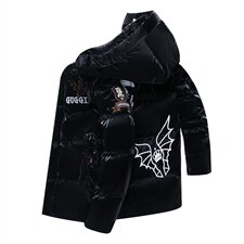 冬季新款羽绒服男中长款外套中年爸爸装厚连帽上衣SFT93858-P295,男装羽绒服,电商B212（原钱塘6029）