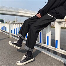 运动风加绒2021休闲九分裤百搭潮流长裤K816-特批35加绒45,男装休闲裤,星座718-1