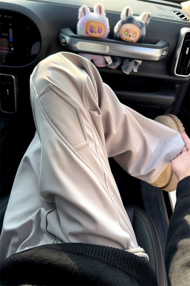 加绒加厚休闲裤防水男冬季美式户外大码工装裤5D2117-TP30不,男装工装外套,电商A102