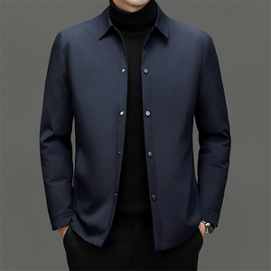 BN23602钱塘2020-2冬季时尚休闲厚款中年男士90鹅绒羽绒服P210图片