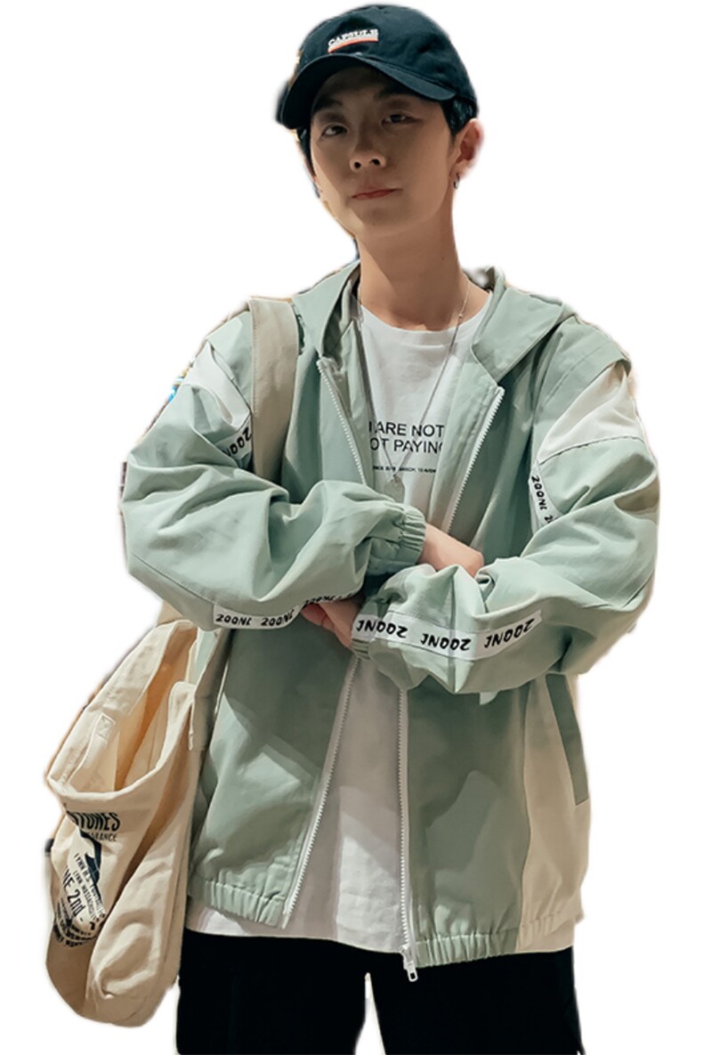 港风外套男士春秋季韩版ins潮牌炸街痞帅气秋款夹克J,男装夹克,电商B226-2（原B217-2）
