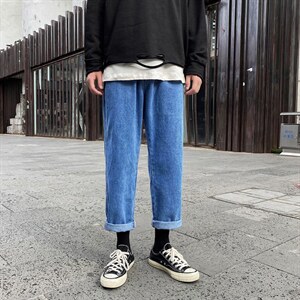 加绒2021休闲九分裤百搭潮流运动风长裤K816-特批35加绒45，男装休闲裤，星座718-1