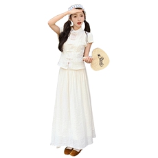 2024年夏季新中式套装裙-款号9921-P155-K228，女装套装/套裙，浙宝305