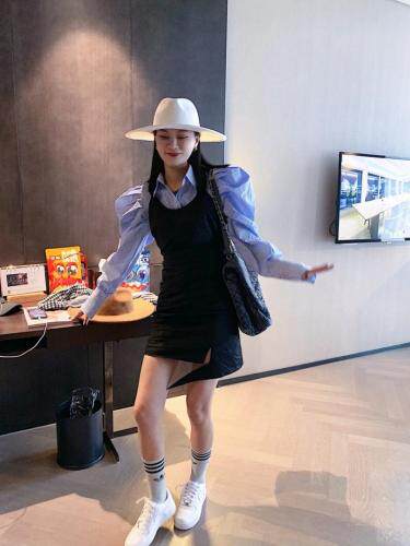 两件套套装，女装职业装，last name