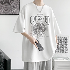 已注册/夏季内景纯棉休闲运动短袖T恤男青年宽松体恤潮DT9730/P25，男装T恤，电商B316