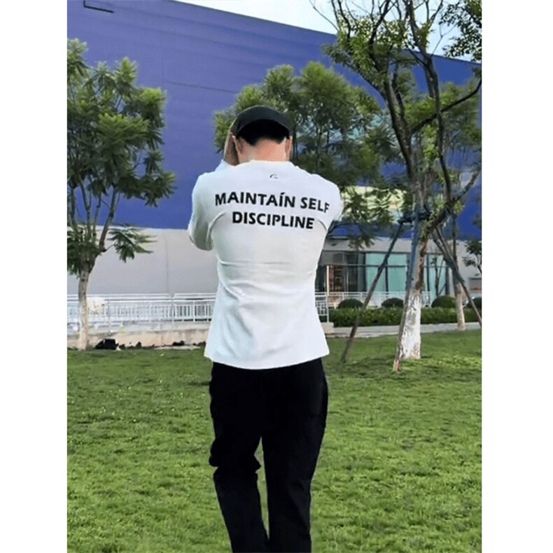 现货5000240克螺口长袖GTAL字母印花户外长袖T恤男,男装T恤,星座910A