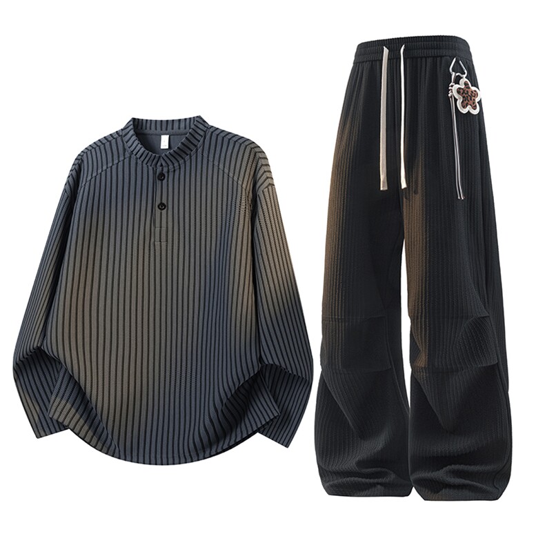 潮流宽松舒时尚运动休闲套装A161-MT-2604TZ-P80，男装休闲套装，电商A161