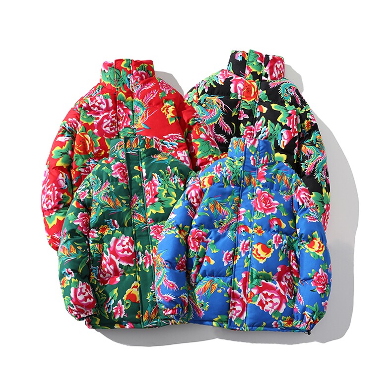 MY203后整件喜庆衣服回家过年花姑娘东北民族风风味棉衣潮，男装民族服装，星座115A-1